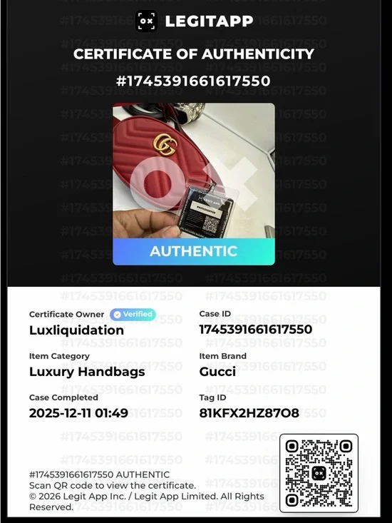 Authentic Gucci GG Marmont Belt Bag with COA and Dust Bag. - Picture 11 of 11